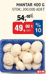 MANTAR 400 G indirimli fiyat MANTAR 400 G fiyat ve kampanya bilgisi